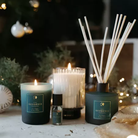 Bougie parfumée 90g Sapin, Edition limitée de Noël