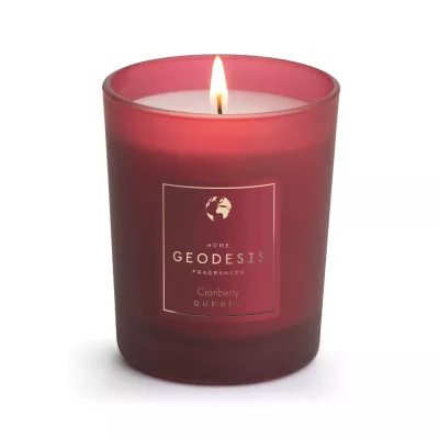 Bougie parfumée 180g Cranberry, Edition limitée de Noël
