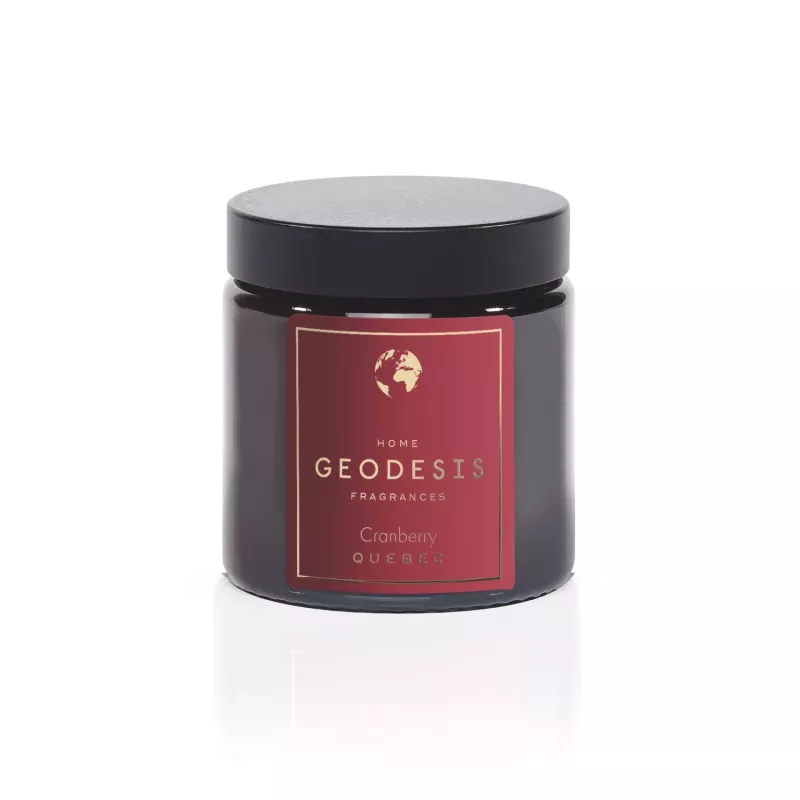 90g Ointment jar candle, Cranberry, Christmas limited edition