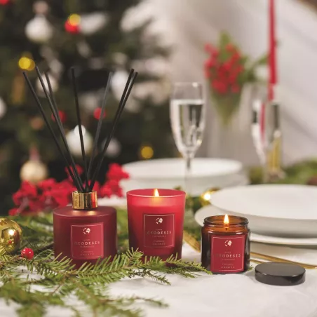 90g Ointment jar candle, Cranberry, Christmas limited edition