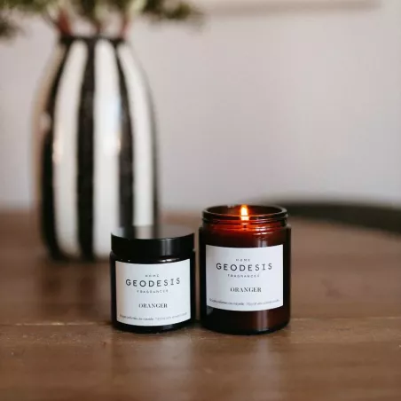 Bougie parfumée 90g Oranger