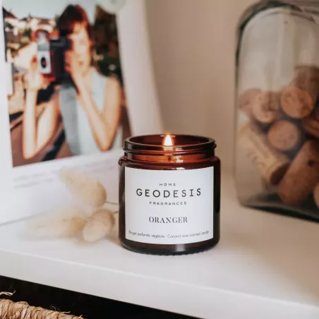 Bougie parfumée 90g Oranger