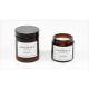 Amber vegetable scented candle