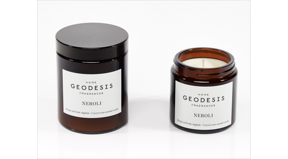 Neroli vegetable scented candle