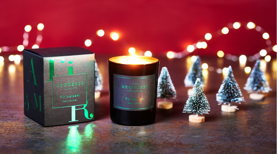 Scented candle Balsam fir